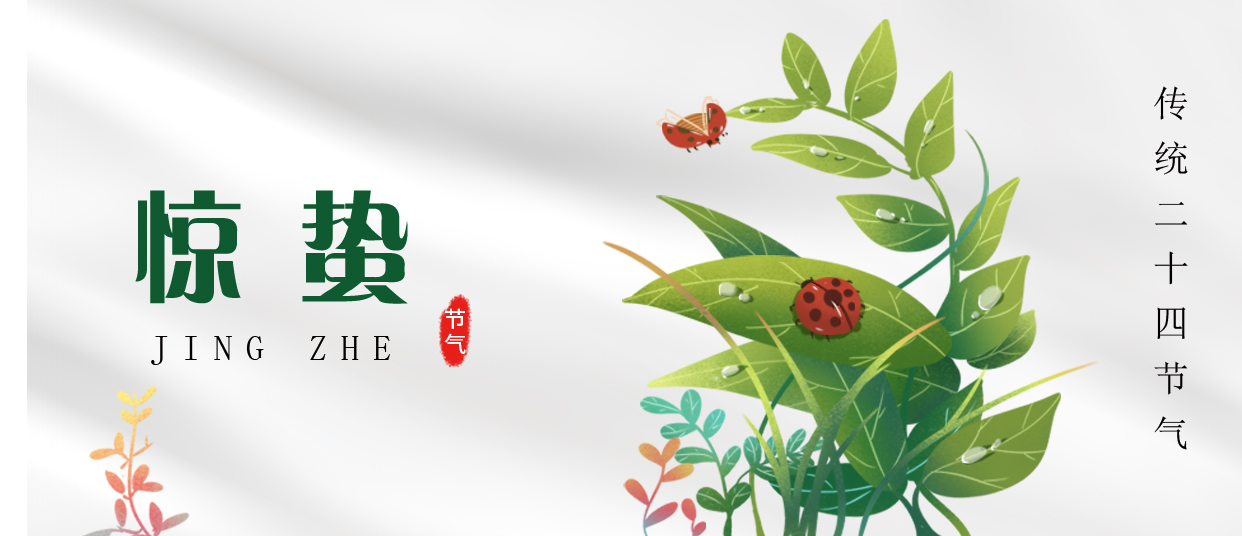 驚蟄 ▎雷鳴春醒，萬物生(shēng)長